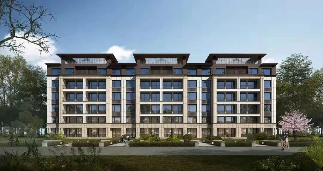 昆仑樾6.8米横厅装修效果图,青岛昆仑樾户型图