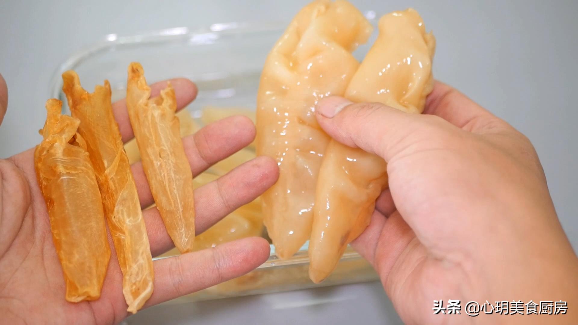 泡发的花胶有什么做法,如何正确泡发花胶