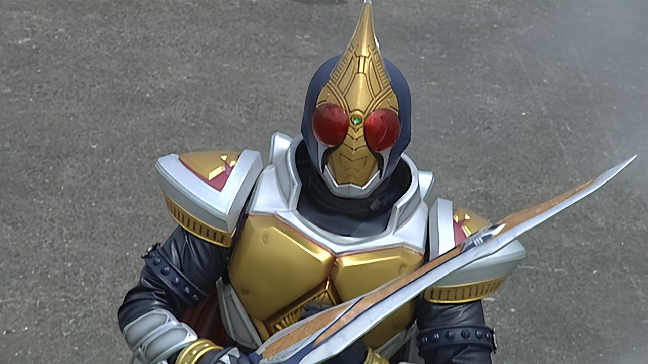 假面骑士剑第一次变成终极形态,假面骑士剑崎形态