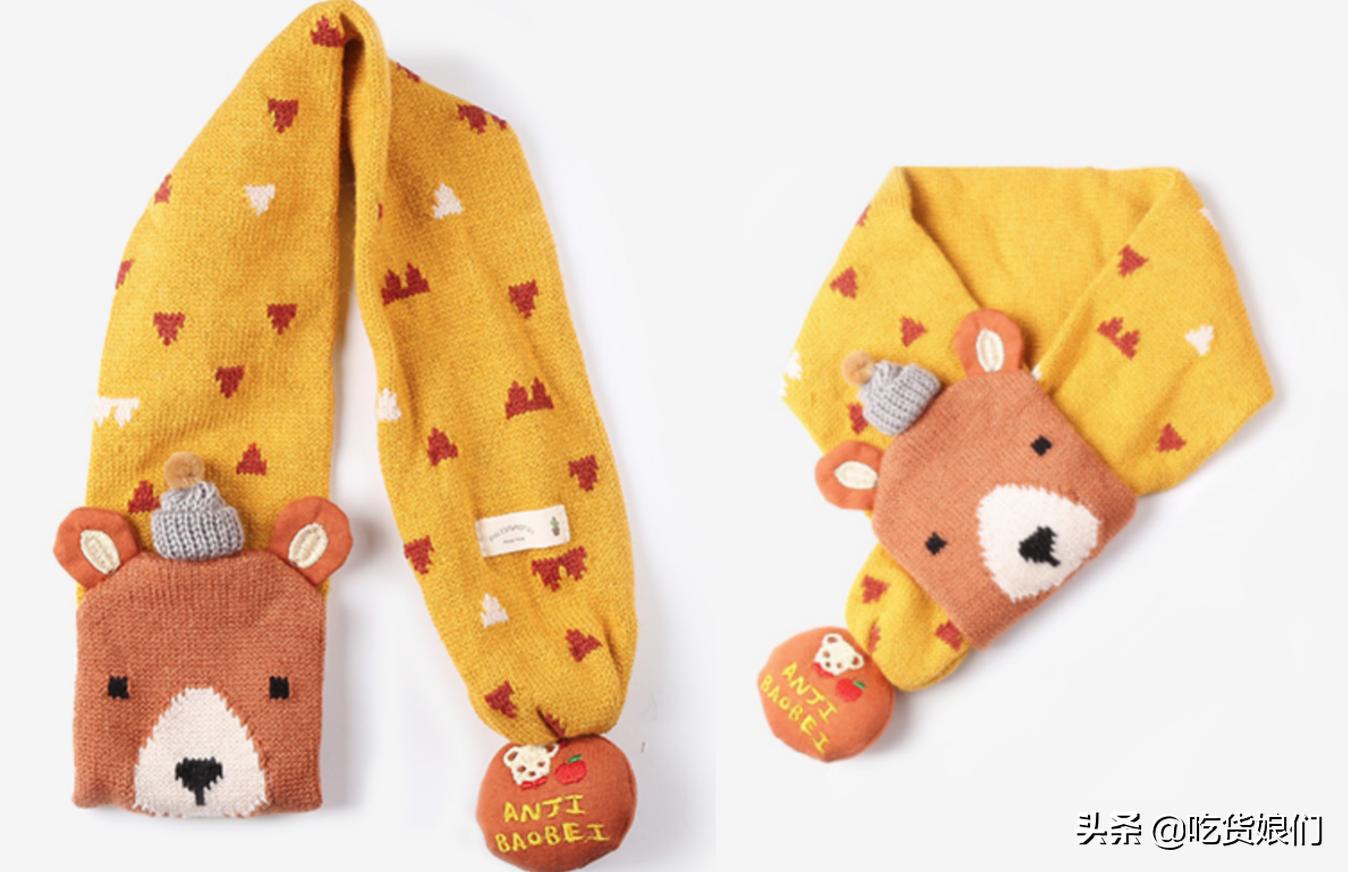 冬季穿搭保暖围巾推荐,冬季新款可爱卖萌围巾