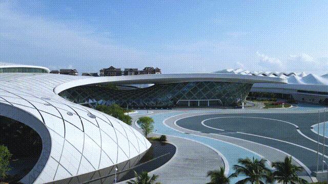 海南国际会展中心二期设计,海南国际会展中心二期落成