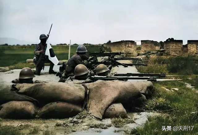 八路军唯一一次吊打日军,八路军重机枪阵