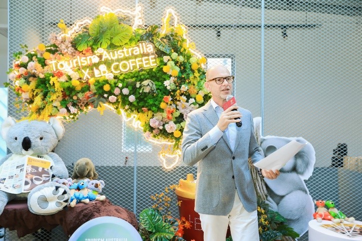 澳旅局联合上海、成都、武汉咖啡馆推出#澳式表白，暖意盎然#活动