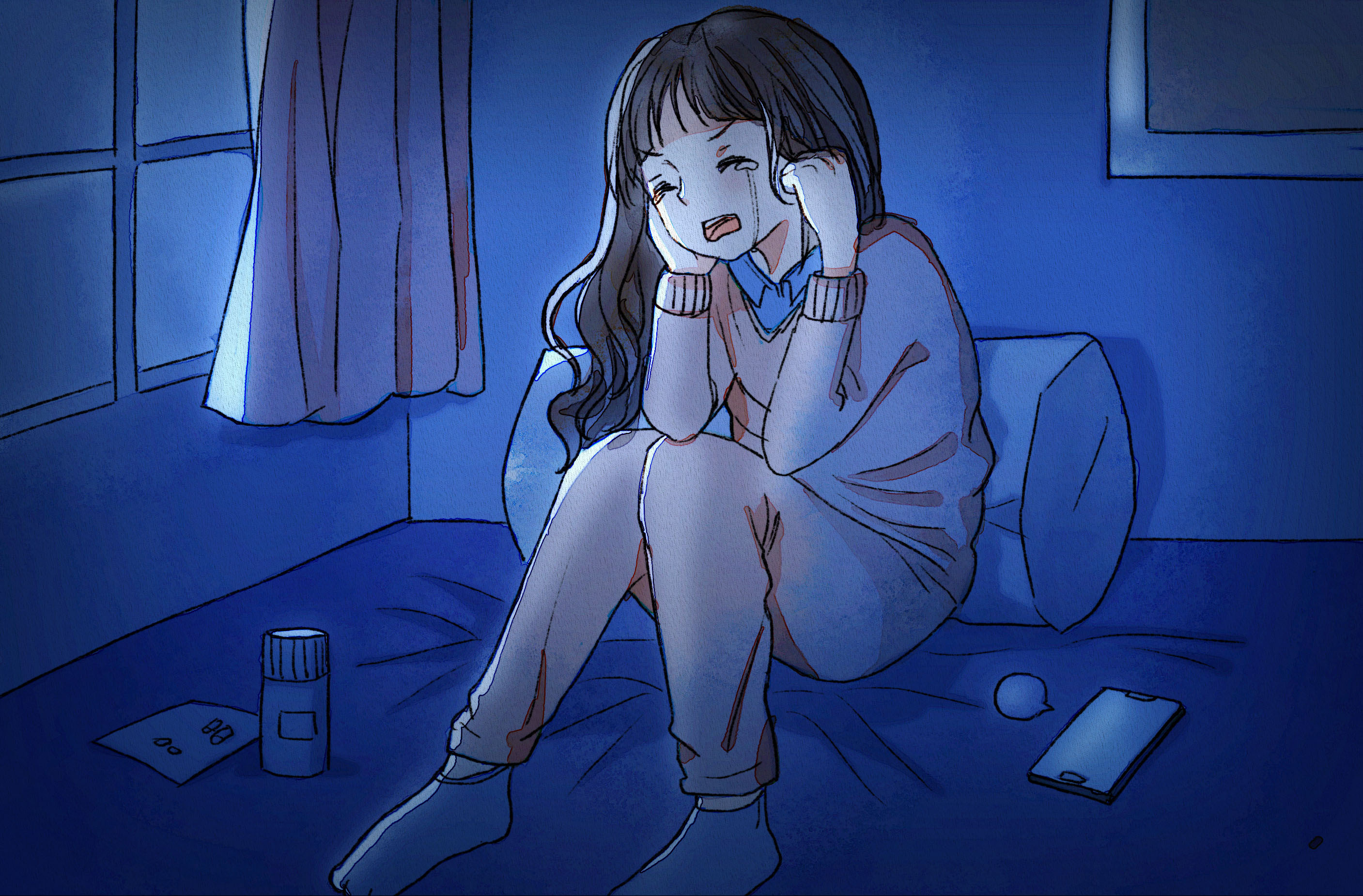 当你难受时你会怎么做,当你做了一件事心里特别难受