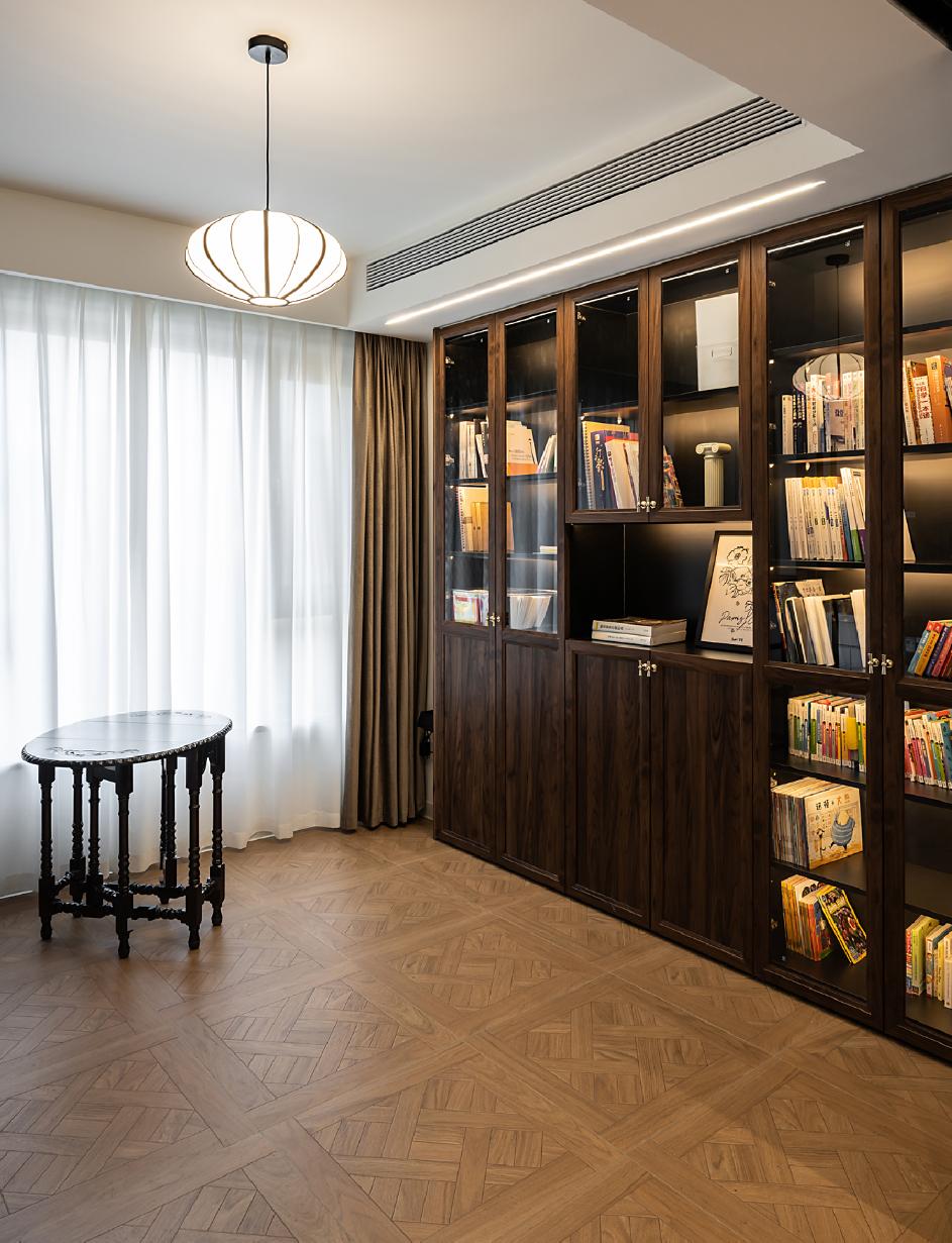 厦门130平现代轻奢装修风格,厦门现代风装修全屋效果图