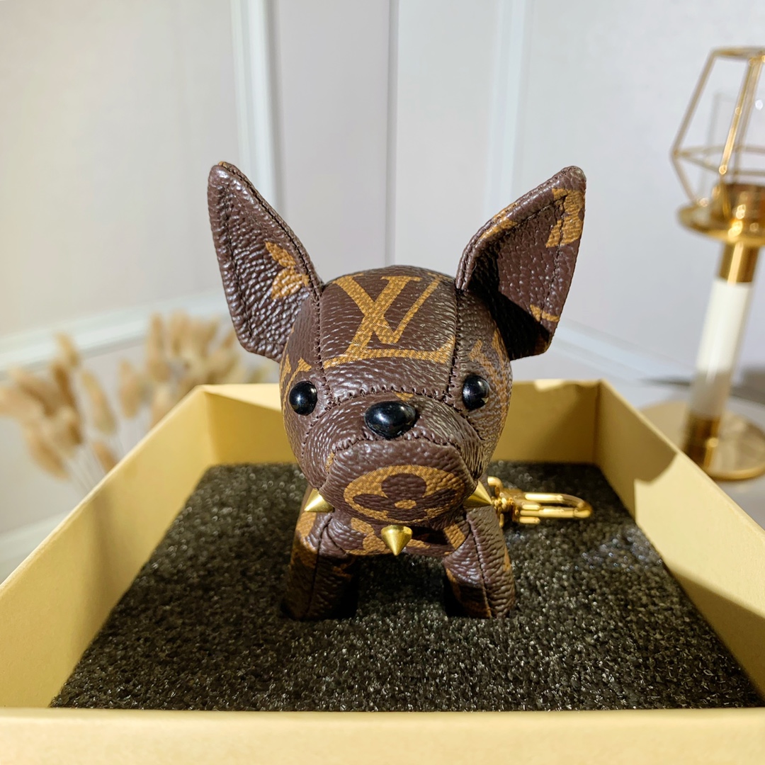 lv包包挂饰毛娃娃,七夕礼物小鹿挂件