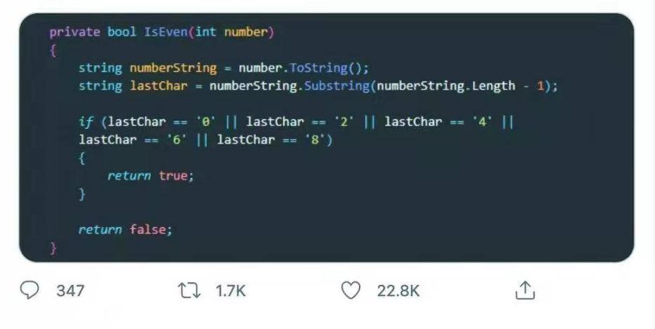 判断偶数有几种方法,奇数偶数快速判断
