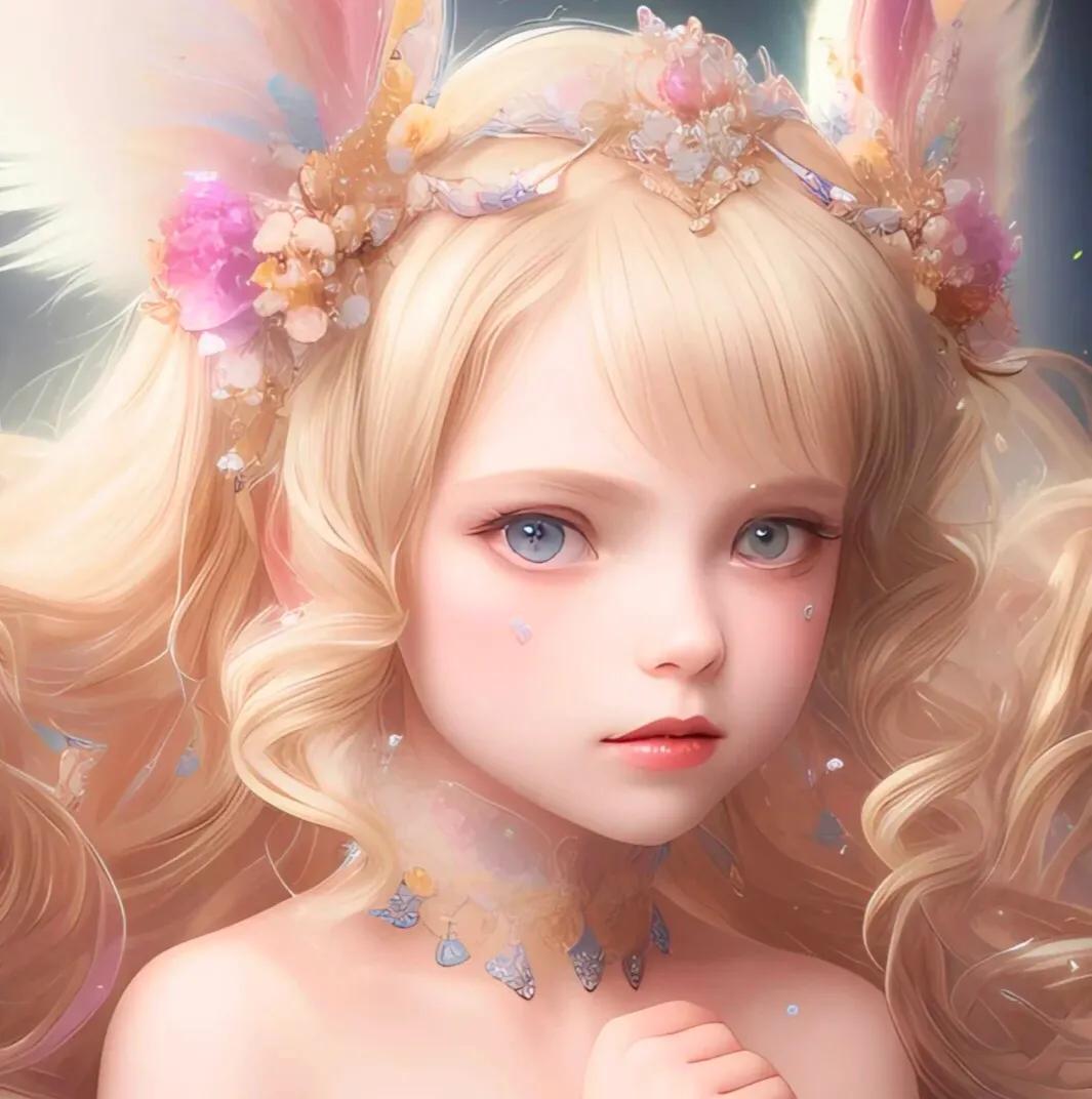 超萌娃娃头像,卡通布娃娃头像可爱呆萌