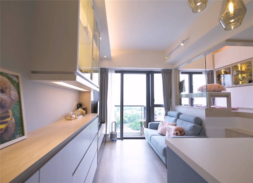 香港旧屋翻新案例,旧屋改造翻新最省钱38平