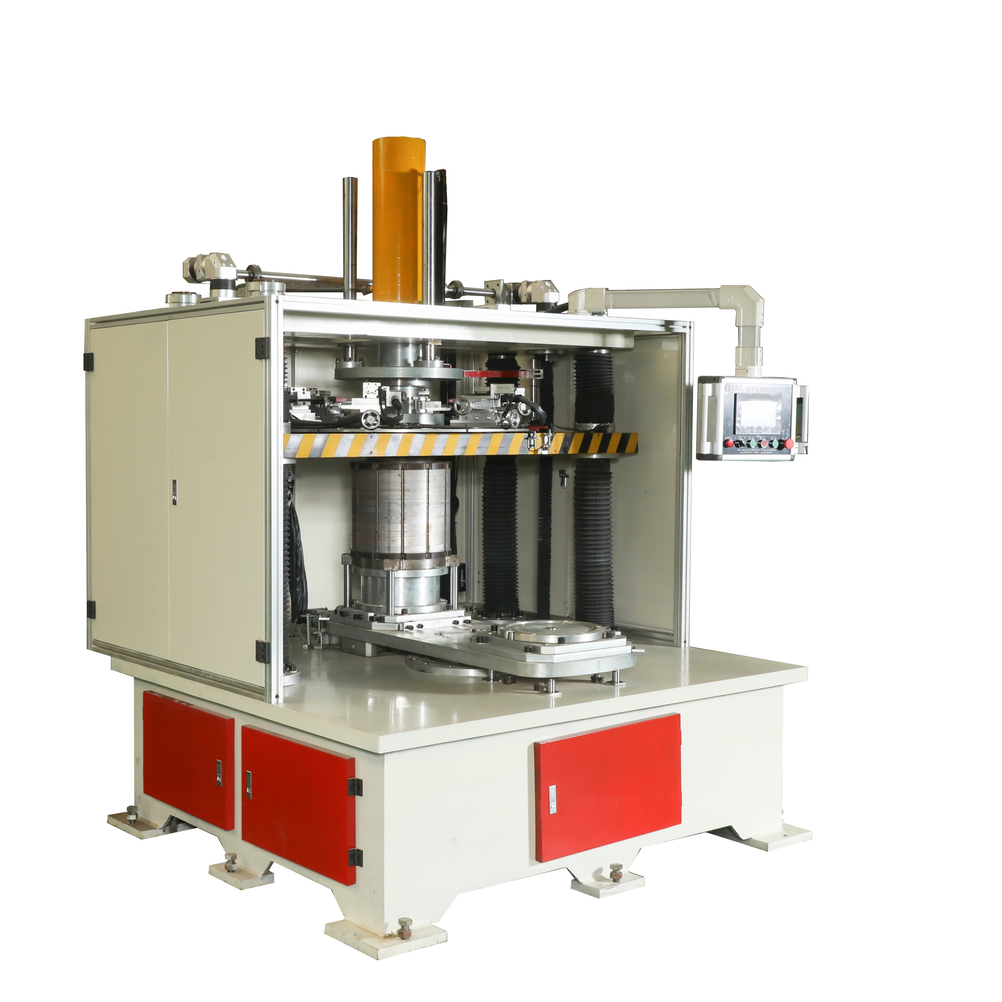 电机转子激光焊接机三通不锈钢焊接