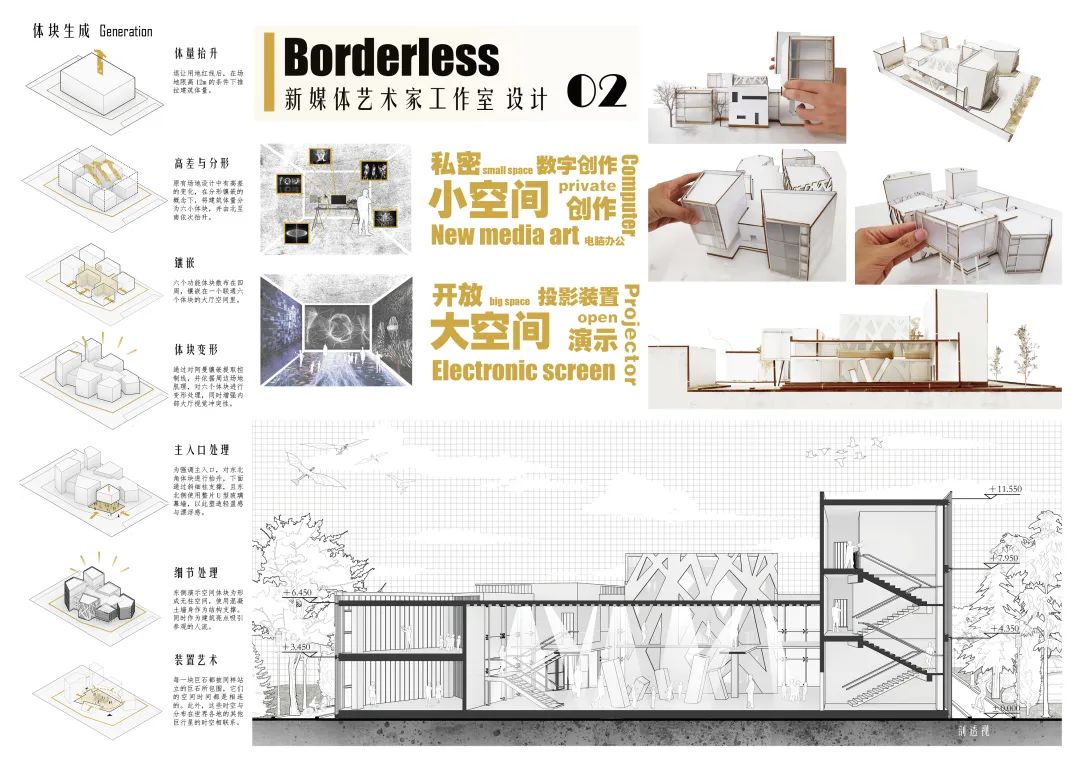 2022湖南大学建筑与规划学院三年级课程作业展