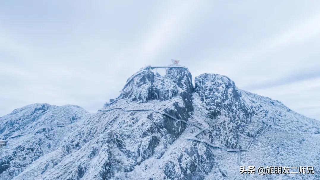 清远金子山旅游攻略看雾凇,广东金子山雪景旅游攻略
