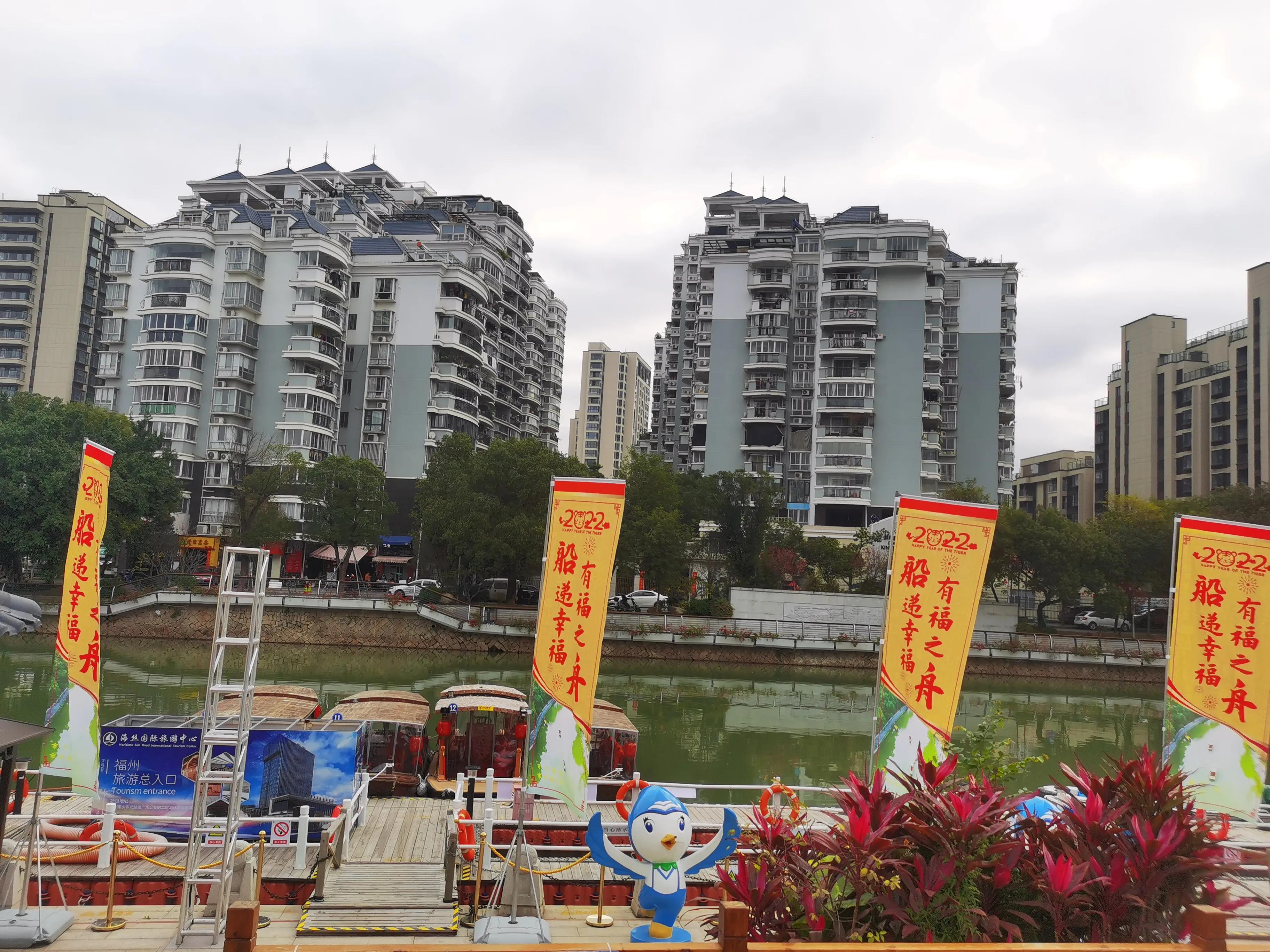 漫步在温泉河湿地公园,漫步福州静谧与繁华