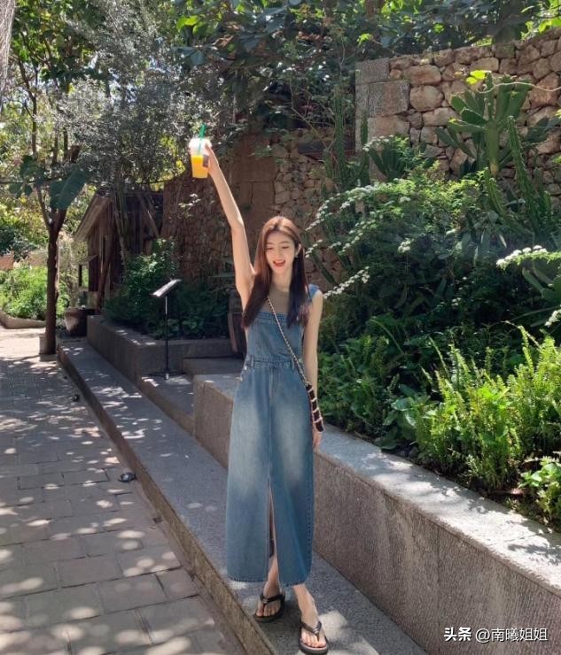 夏天时尚新款牛仔裙,牛仔裙春夏炸街时尚减龄