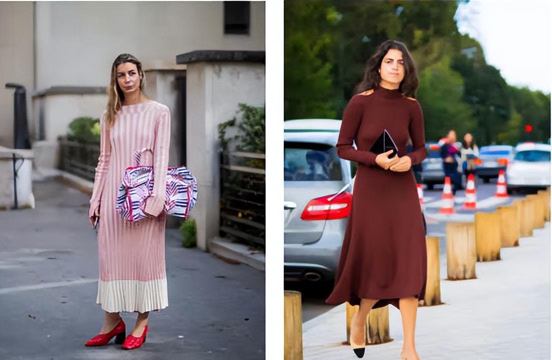 通勤正式职场裙子,职场高级微胖裙子