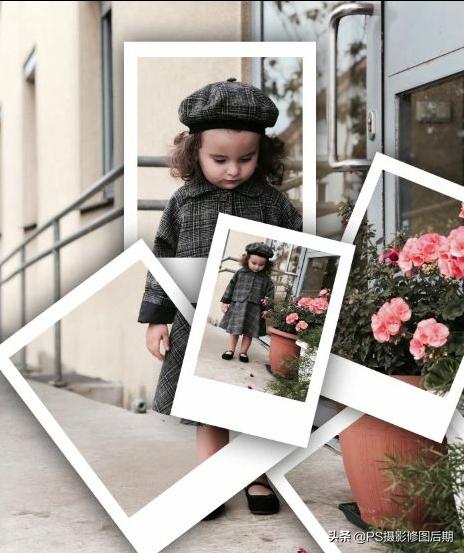 超逼真的ps作图,ps拍立得效果