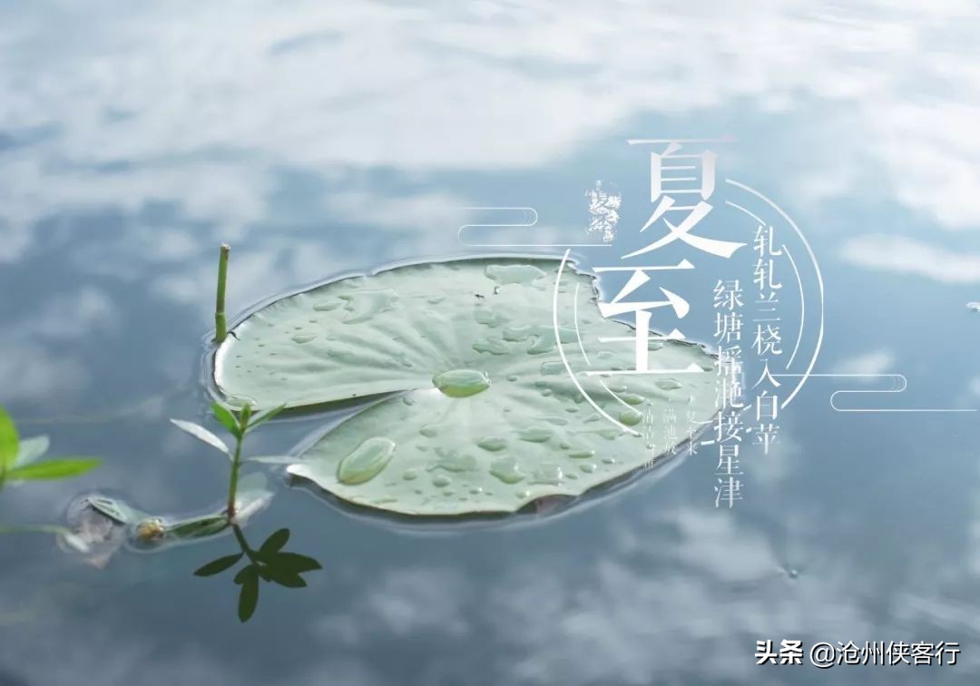 夏至节气感慨,今日夏至话题