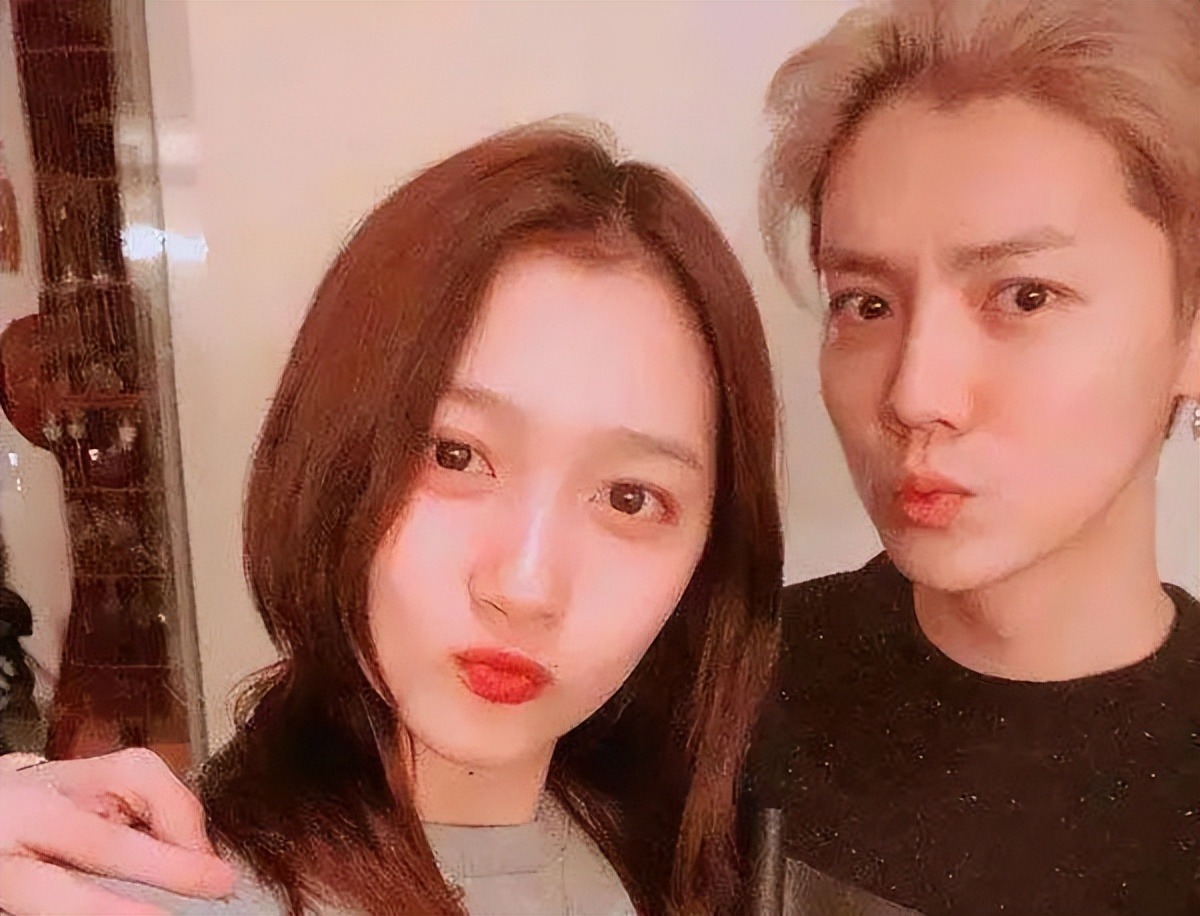 鹿晗近日造型,鹿晗发福路人视角