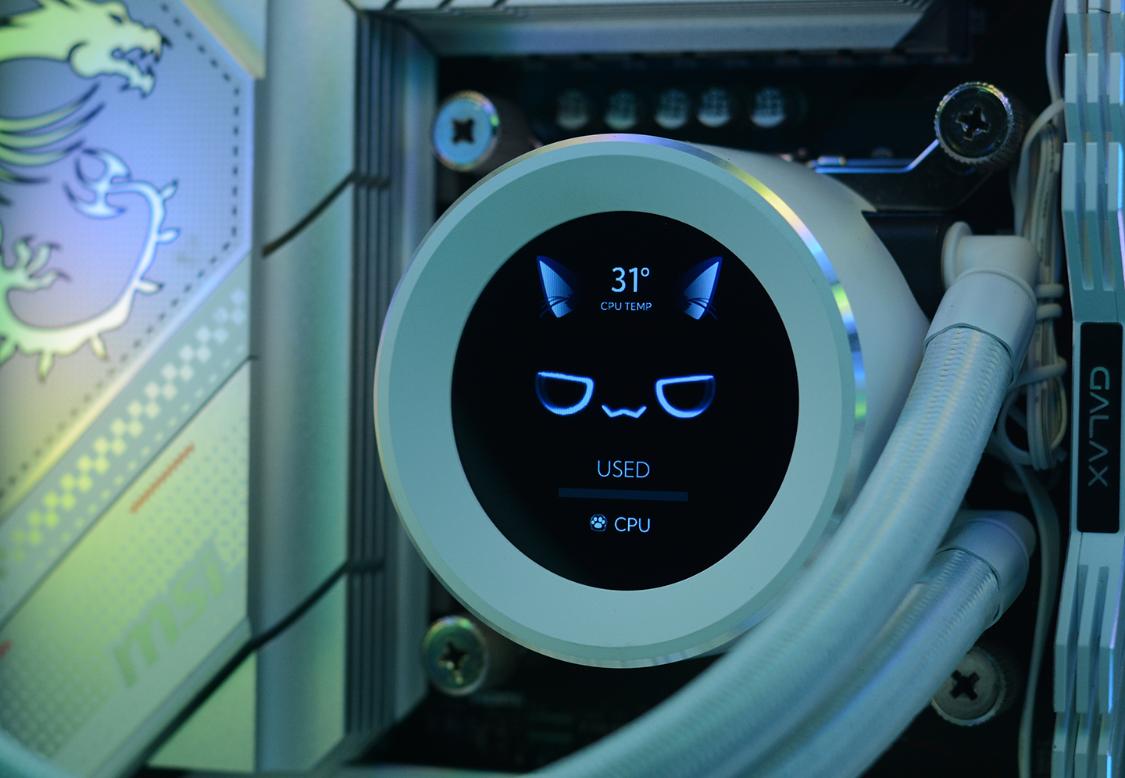 白色主题装机配置分享：13600K+4070Ti名人堂+先马颜之神机箱装机