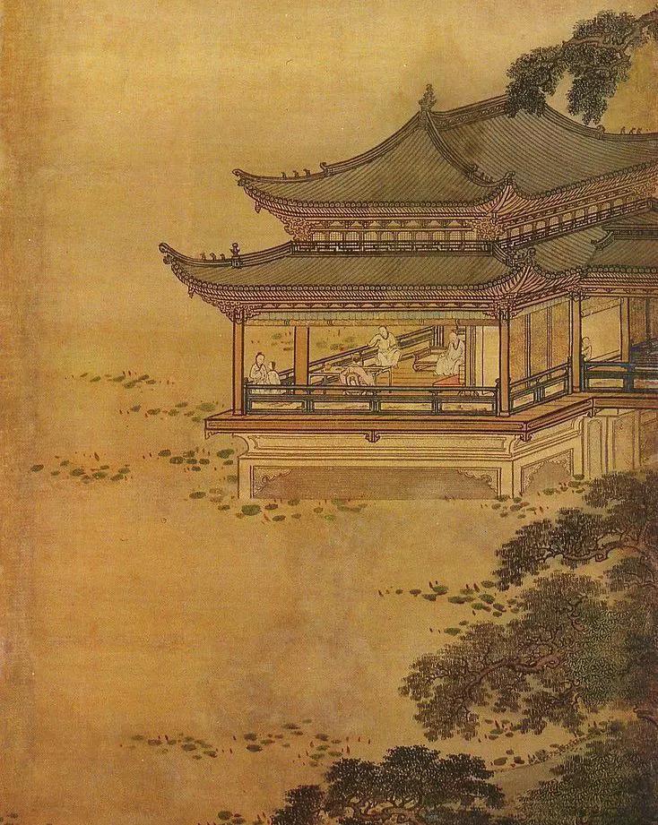 花鸟山水古画图片大全,中国名画山水画花鸟画
