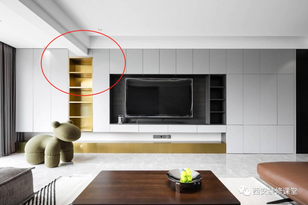 定制柜怎么做圆弧角,定制柜中间有墙怎么衔接