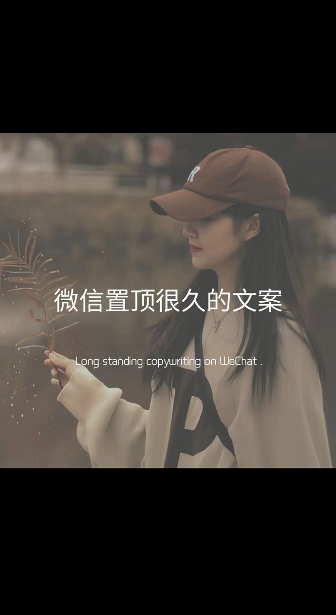 微信置顶文案表情符号,微信置顶的文案眼泪换不来