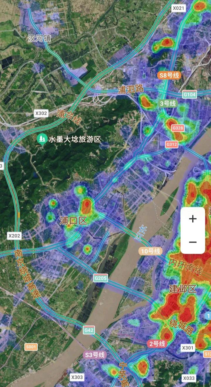 南京六合溧水和高淳,南京浦口和六合