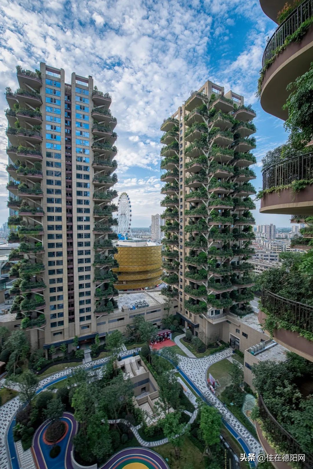 德阳森林花园住宅试点,德阳中江森林花园