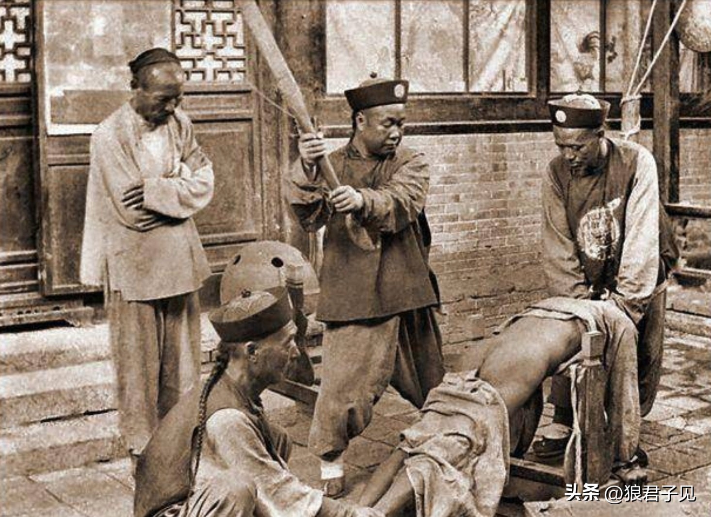 私刑挨板子,挨板子笞杖之刑