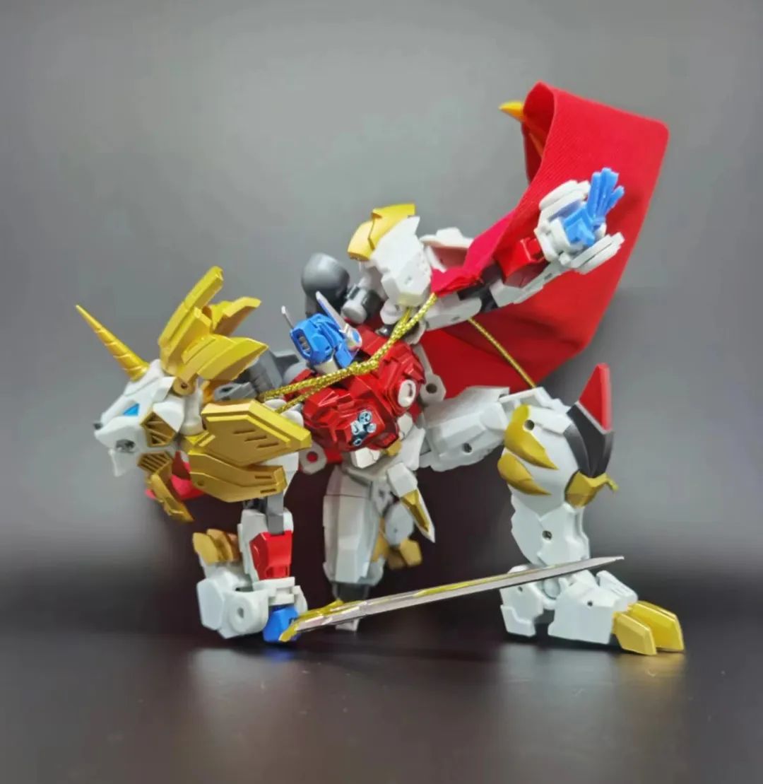 盘古模型白狮,盘古模型白狮擎天柱