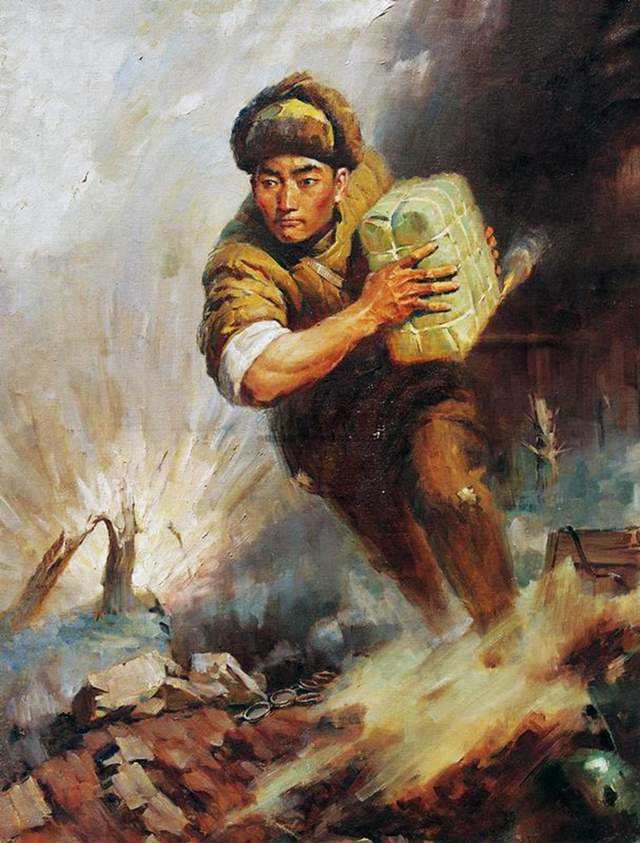 抗美援朝战争邱少云与黄继光事迹,抗美援朝战场邱少云等英雄事迹