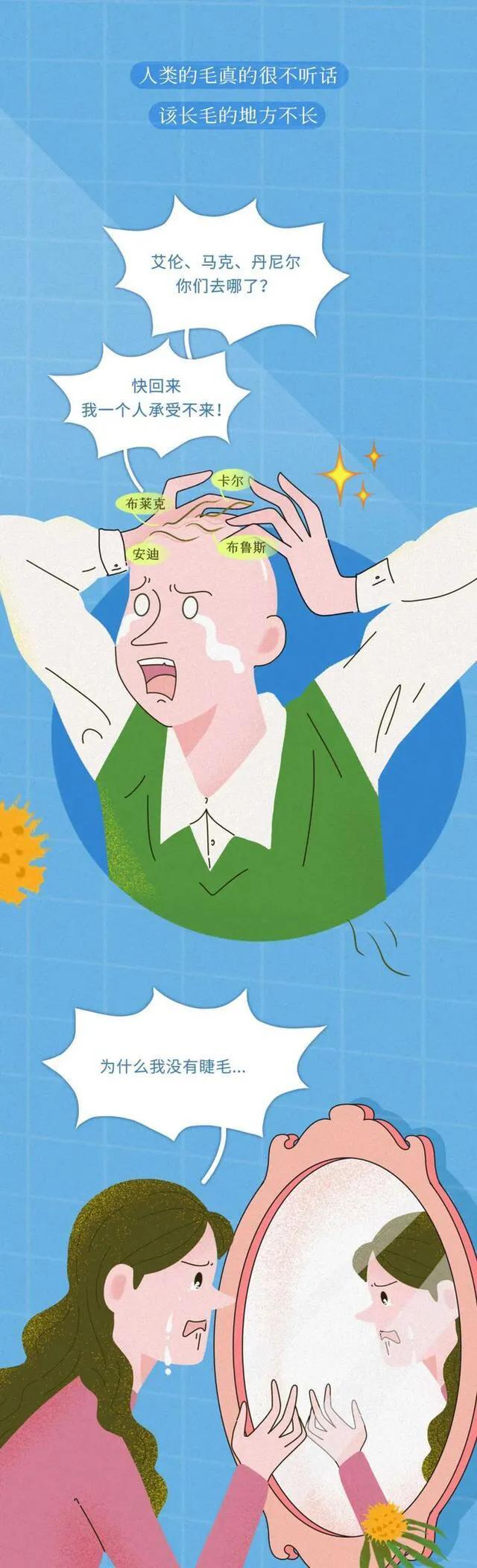 为什么人会长“肛毛”?若是刮掉会怎样?涨知识了!(漫画)