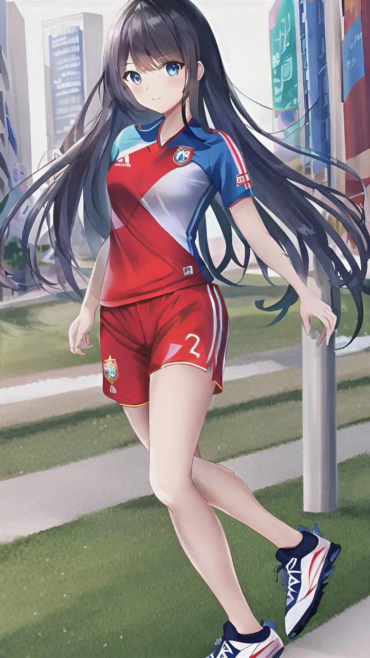 世界杯ai绘画,ai绘画中国国足夺冠