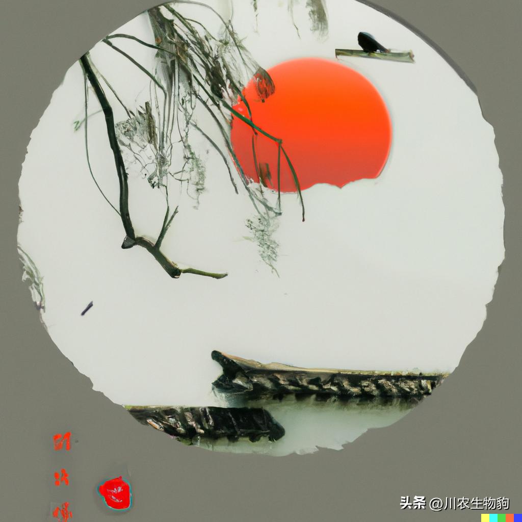 DALL.E2-openAI下的智能绘画机器人理解的中国古诗句（一）