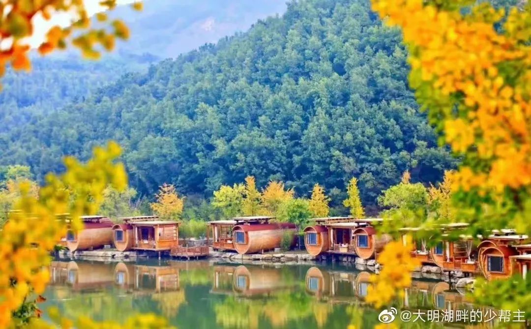 济南九如山秋色美如画,济南九如山秋天景色