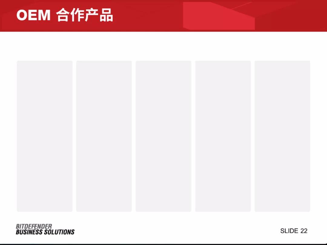 我用19个方块,给这家有固定模板的公司,做了一份贼高级的PPT...