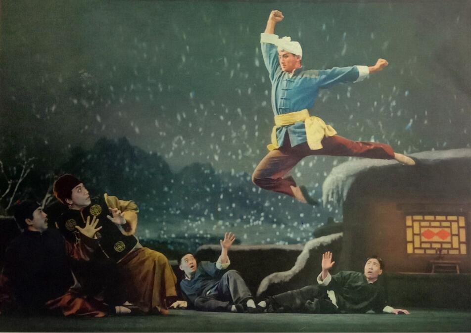 舞剧白毛女分幕,舞剧黑白版白毛女