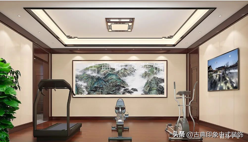 江南风格室内装修设计会所,中式园林会所效果图