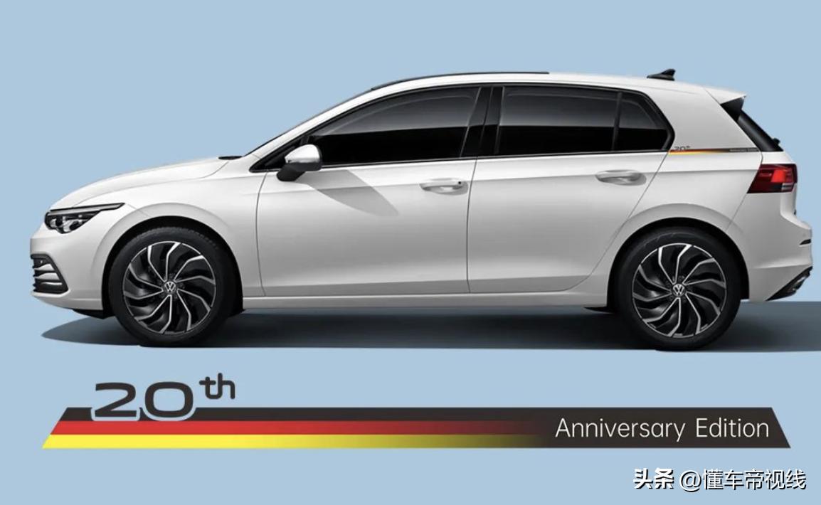 高尔夫8rline20周年拉花,7.5代高尔夫贴45周年拉花