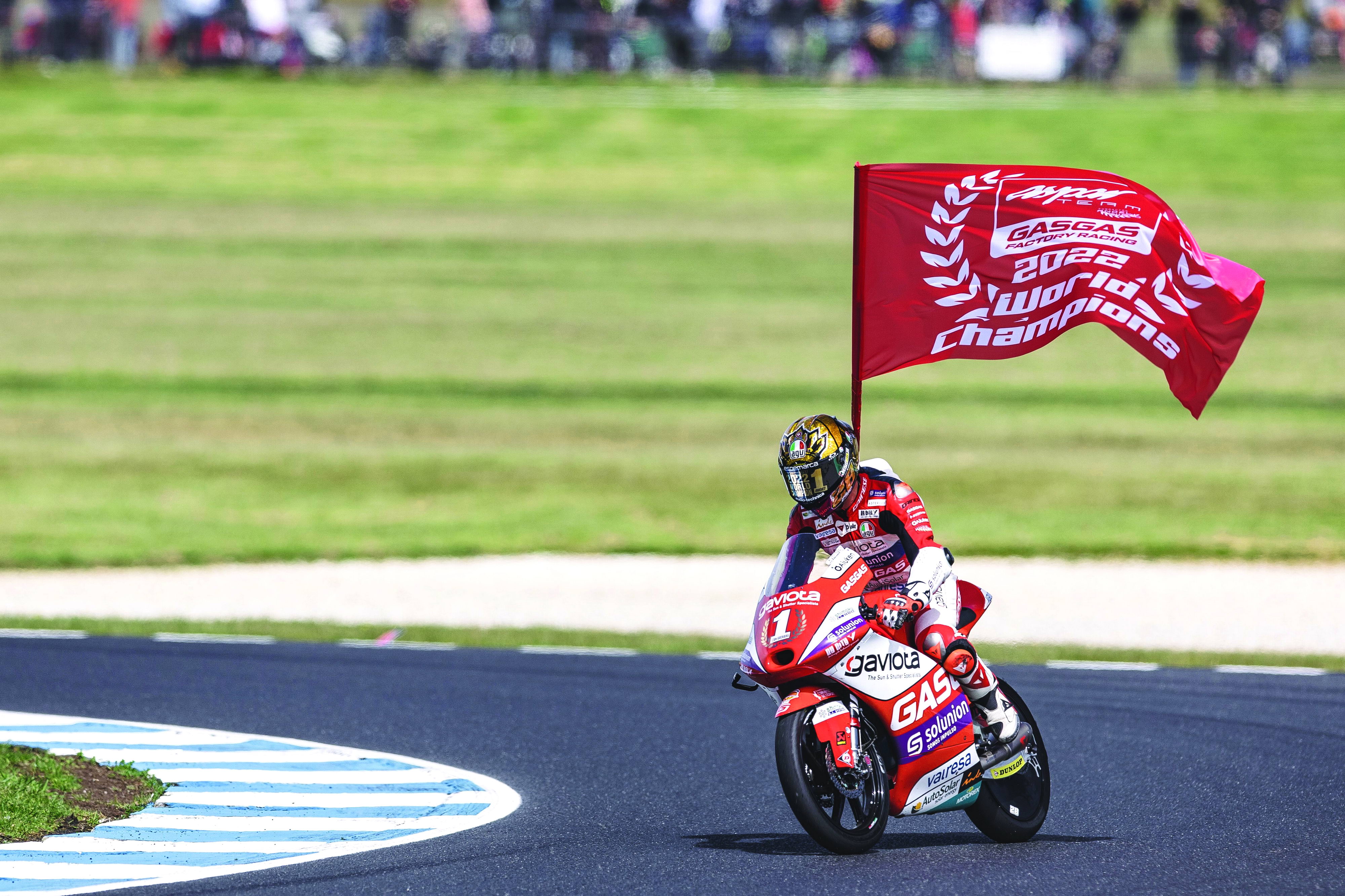 GasGas夺得2022Moto3级别世界冠军