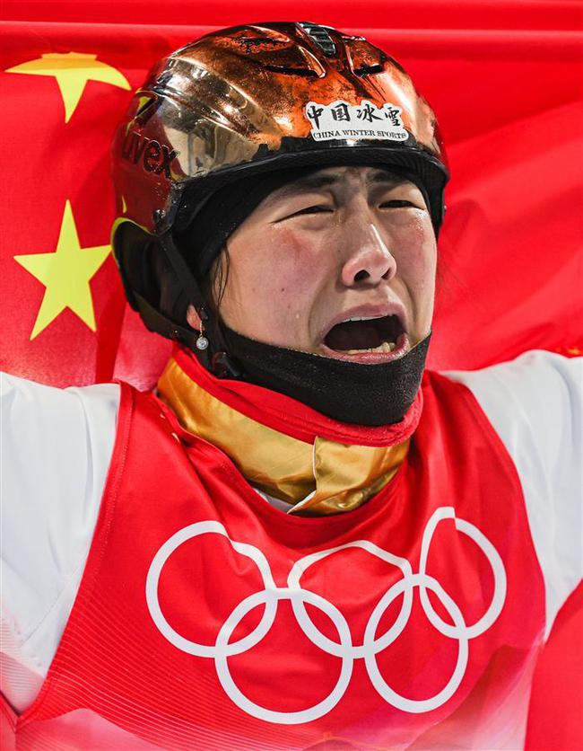 徐梦桃2022夺冠完整视频讲话,徐梦桃四战奥运终圆梦的感受