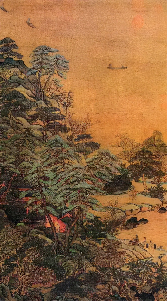 中国历代名画鉴赏图文,100幅历代名画欣赏