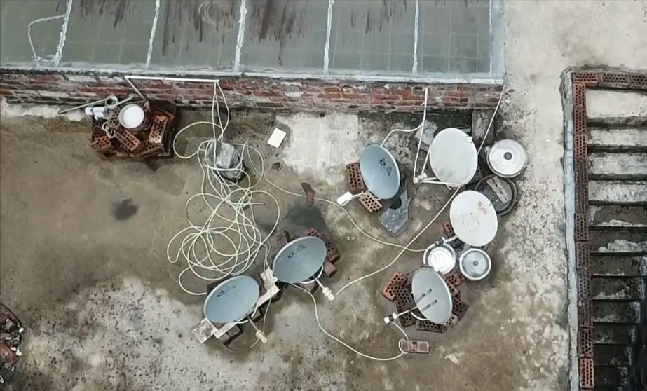 农村卫星信号锅,以前的卫星锅是什么信号