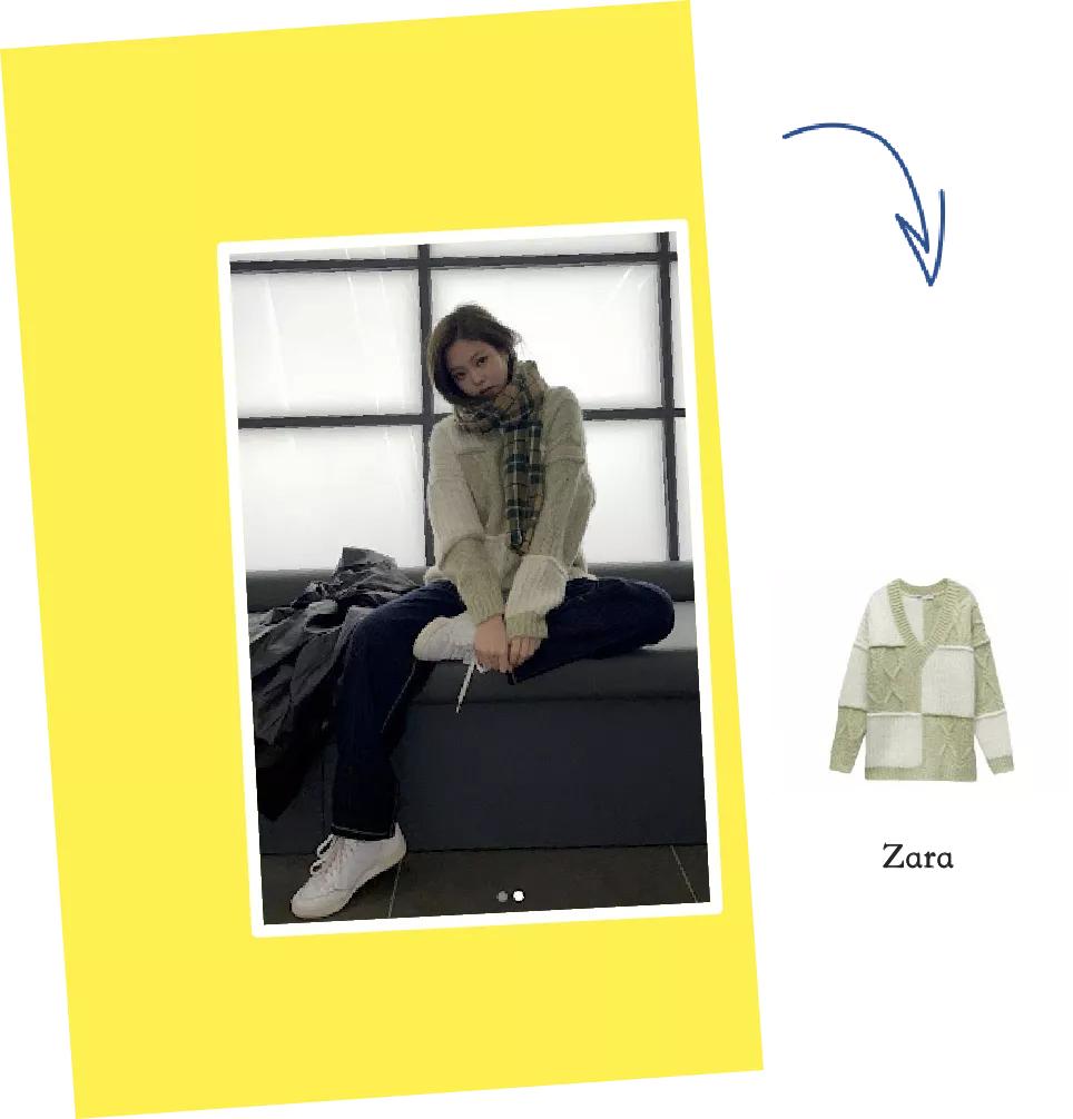 明星私下也穿ZARA？