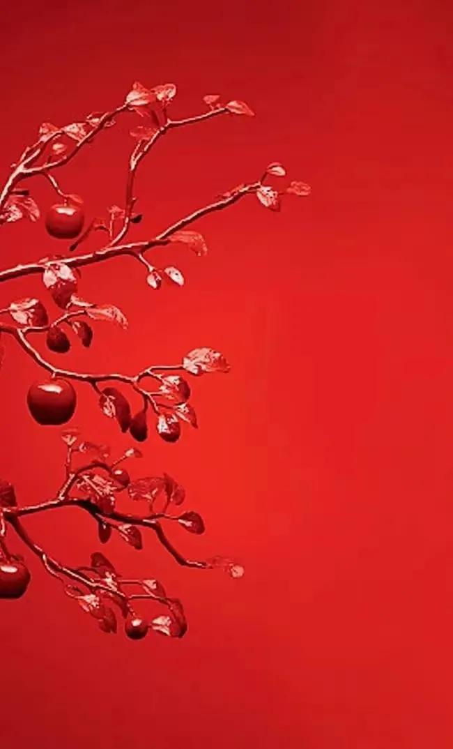 绝美竖屏高清红色喜庆的壁纸,蓝色流光溢彩壁纸高清全屏