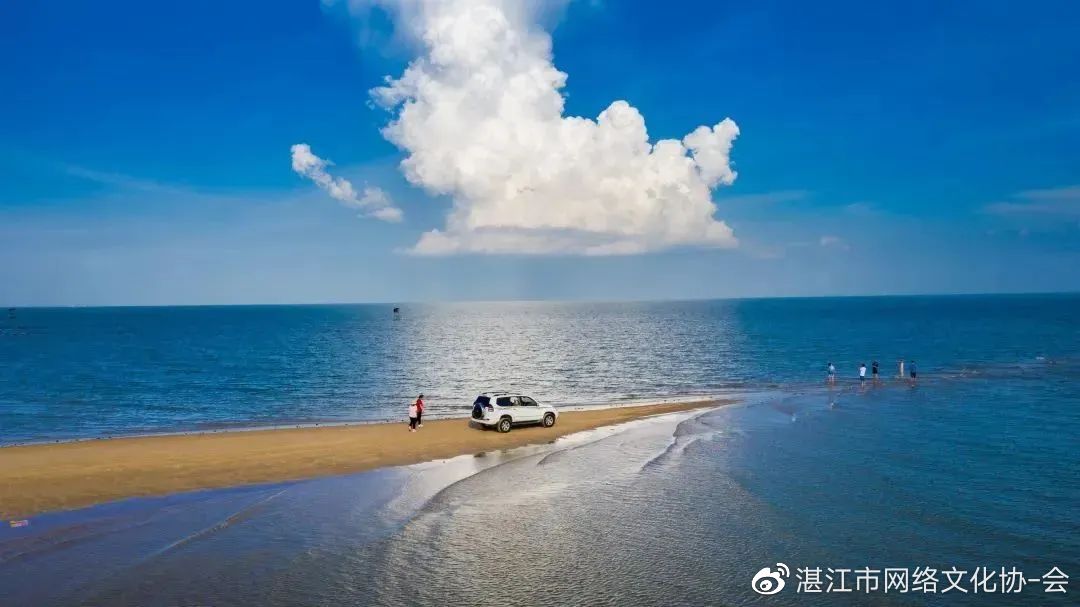 一夜爆火!海南游客骑电动车一日游徐闻