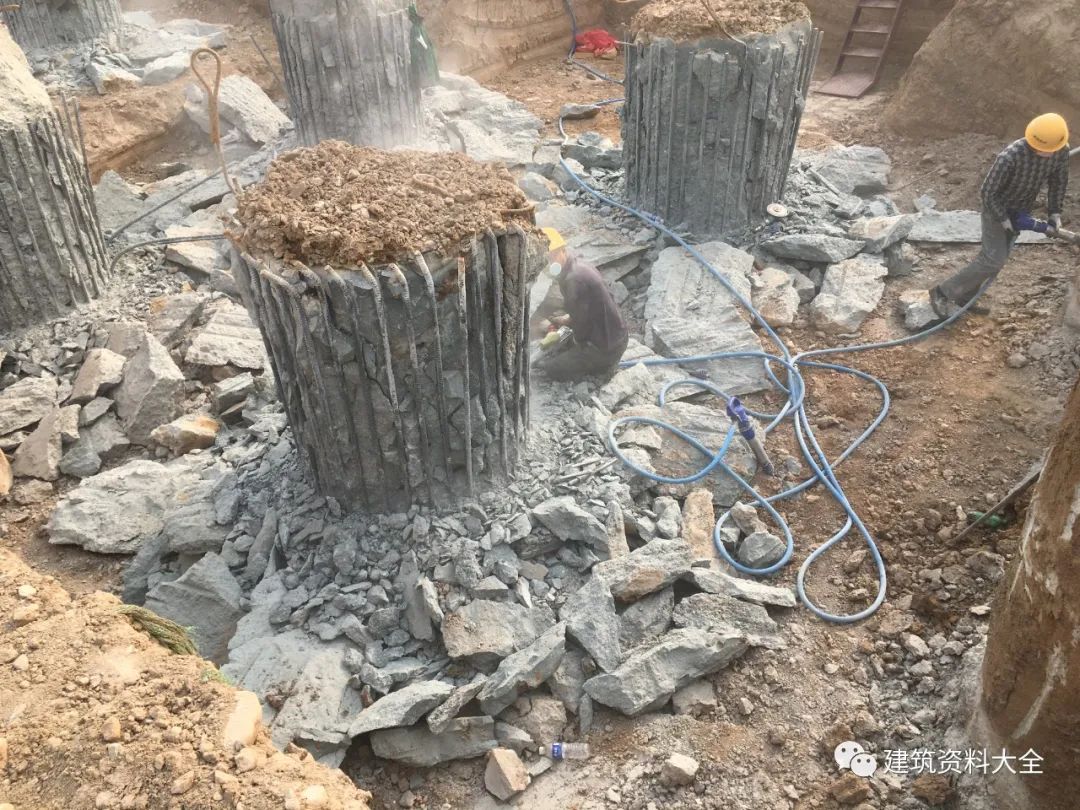 灌注桩桩头破除哪个规范要求,桩基桩头处理方法