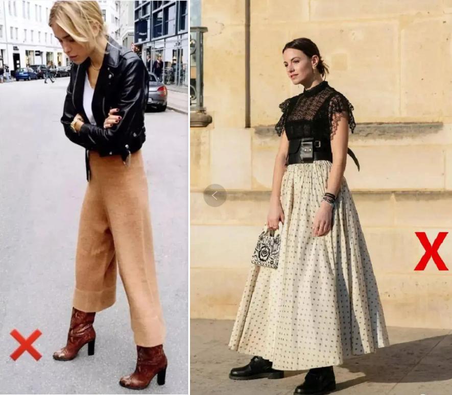 冬季穿低帮马丁靴,降温了中拉链马丁靴