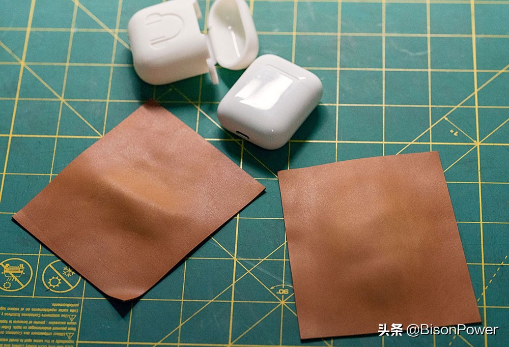 手工牛皮airpodspro套制作,airpods3皮套制作教程