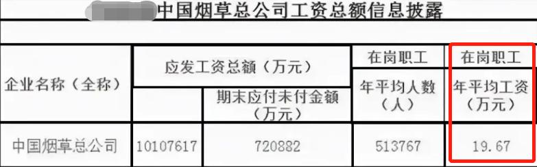 毕业生入职中国*草烟**,晒出工资条惹人羡慕,公积金太“秀”了